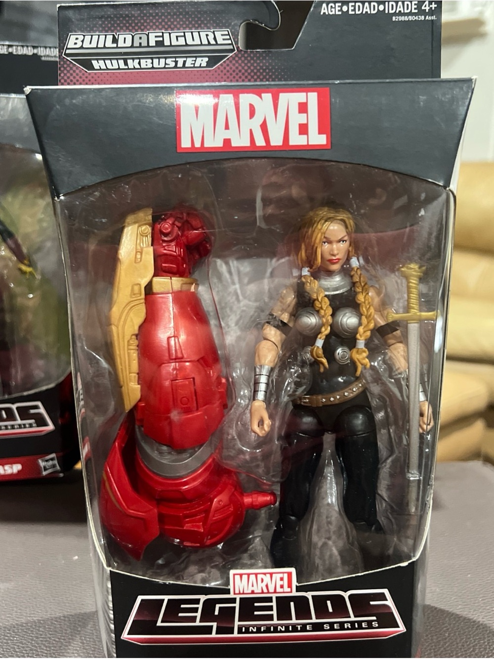 Marvel Legends Infinite Series Marvels Valkyrie 6" Action Figure Hulkbuster BAF